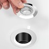 Bathtub Sink Strainer, Stainless Steel Shower Bathtub Drain Hair Catcher,