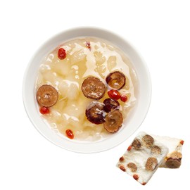 Tremella & Red Date Soup Mix - Freeze-Dried Instant Dessert, 7 Single-Serve Packets (105g) | with Goji Berries & Cinnamon | Vegan, Gluten-Free