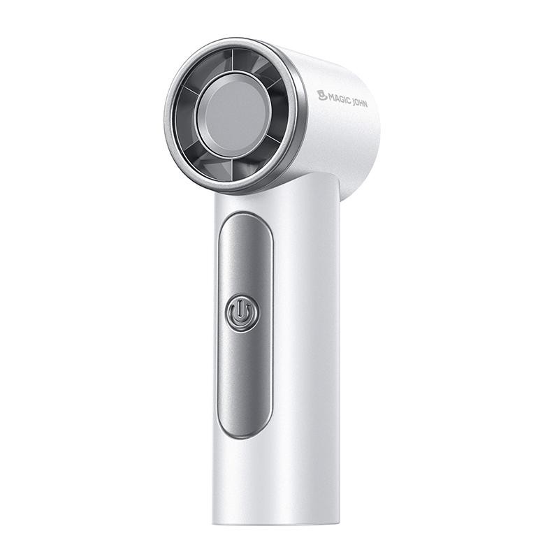 MAGIC JOHN Mini Handheld Fan with LED Display – Powerful
