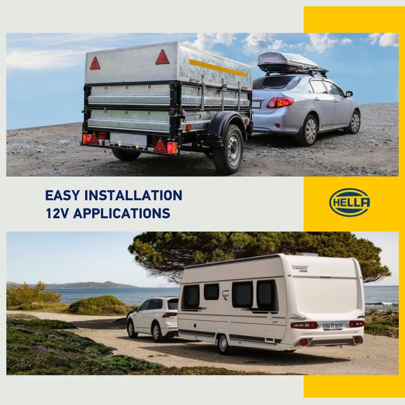 HELLA 8JA 007 589-002 Plug - 24V - Plug: Screw