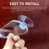 Arwrilt 2 PCS EZ Pass Holder, Windshield Ipass Sticker Holder,