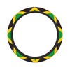 Mlanxi Jamaican Flag 15 Inch Universal Steering Wheel Covers, Cute