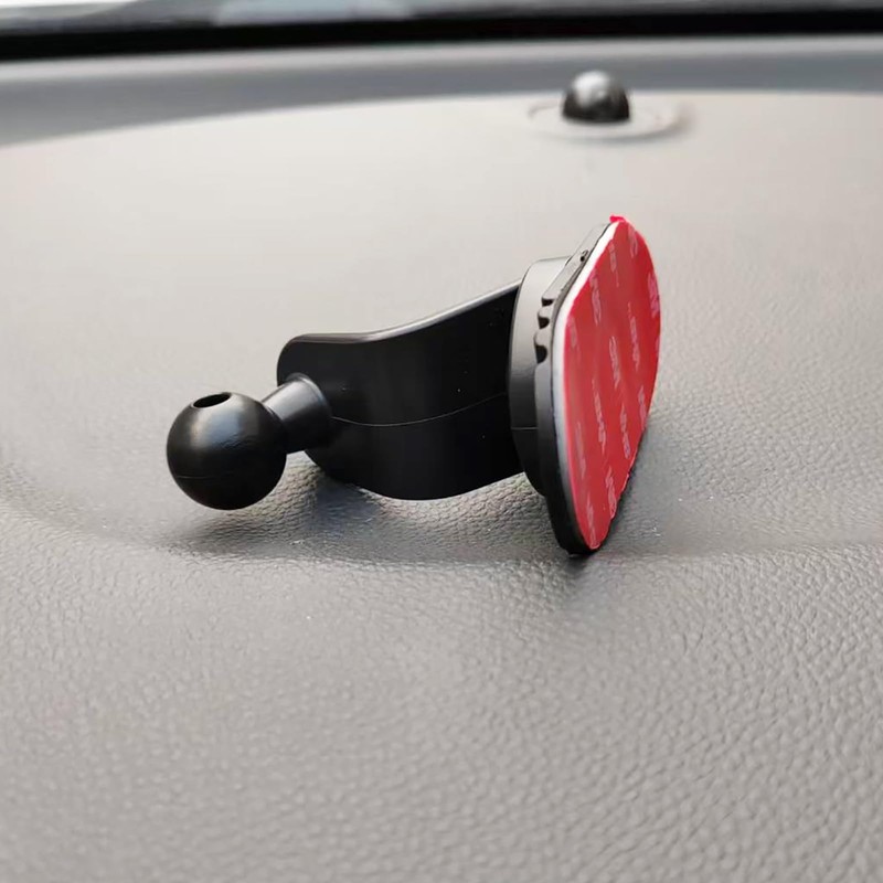 Vehibrckt Flex Adhesive Ball Base Compatible with Garmin GPS Bracket