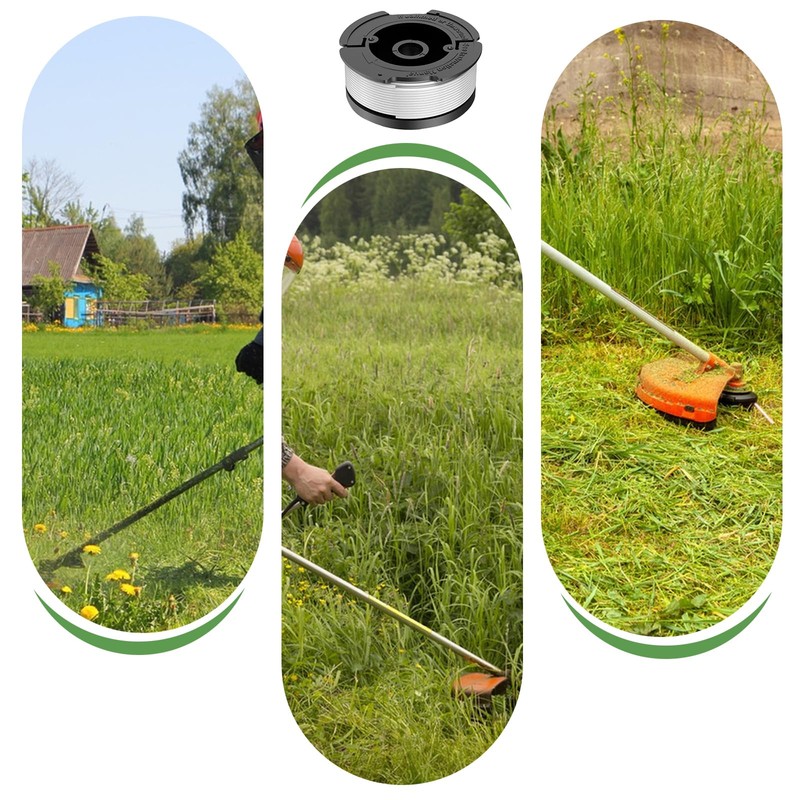 Trimmer Replacement Spool, Compatible with Black Decker AF-100 String Trimmers,