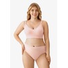 HBselect 3 pcs pregnancy nursing bra, seamless with additional bra