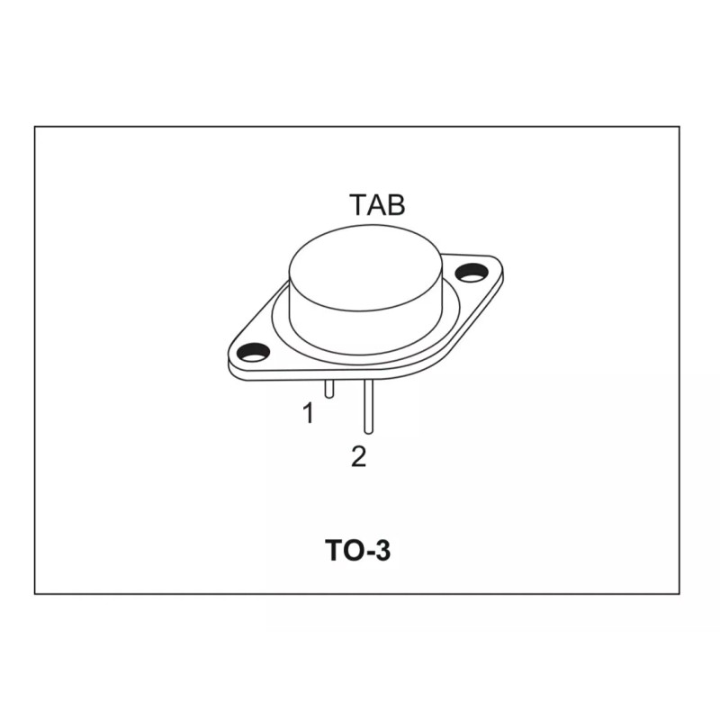 ST 2N3055 NPN Power Transistor ST Ic=15A(max) hFE=20-70 Vbe=1.8Vmax US