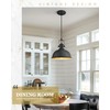 Audickic 2-Pack Pendant Lights Kitchen Island, Farmhouse Hanging Lights Fixtures