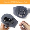 3 PCS Steel Portable Tag Hook Tool Storage Hook EAS