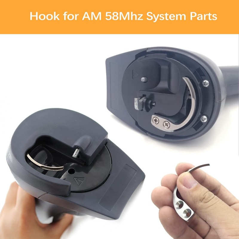 3 PCS Steel Portable Tag Hook Tool Storage Hook EAS