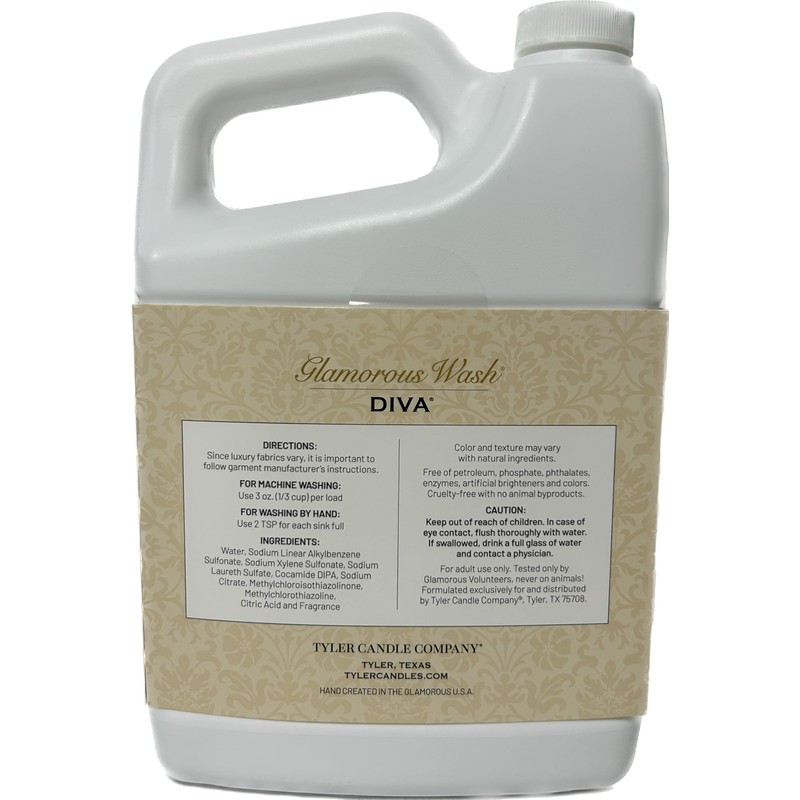 Tyler Glam Wash Laundry Detergent, Diva, Liquid, 64 Fl Oz
