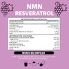 Nmn Resveratrol Betaína Hcl Quercetina Extracto Beyond Vitamins Producción Nad