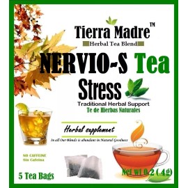 Tierra Madre nervios-S stress Tea ( 20 tea bags)