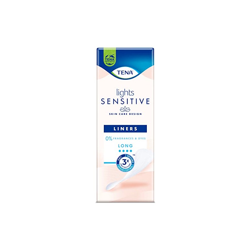TENA TENA Lights Long Liner, 120 Incontinence Liners for Women