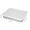 QANYEGN Stainless Steel Deep Baking Pan, Square Baking Brownie Pan