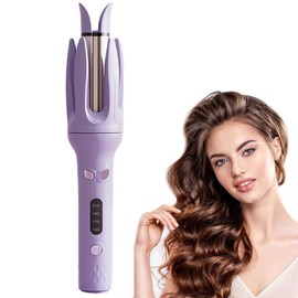 iFCOW Rotating Curling Iron, Automatic Hair Curler Fast Heating Automatic Curling Iron with 4 Adjustable Temps for Hair Styling