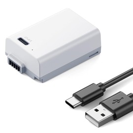 K&F Concept EN-EL25 Battery USB-C EN-EL25a Battery 1250mAh Compatible with Nikon Z50, Z30, Z fc Camera MH-32 Charger