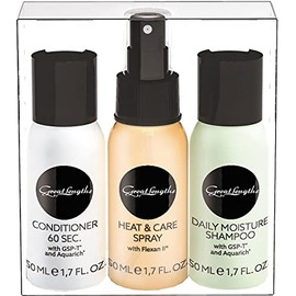Great Lengths Reiseset 3 x 50 ml Shampoo, Conditioner, Carespray