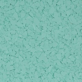 The Original Color Chips 1/4" Decorative Floor Coating Flakes for Epoxy Flooring - Enhances Interior/Exterior Surfaces - for Garages, Basements, Showrooms - Solid Colors (1 Pound, Mint Green)