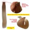 Real Human Hair Tape in Quality Ombre Extensions 2 Tones