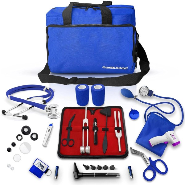 ASA TECHMED Nurse Essentials for Work Starter Kit, Stethoscope, Blood