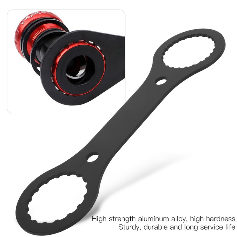 Ejoyous Mountain Bike Bottom Bracket Wrench Aluminum Alloy Tool, High