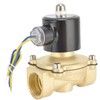 Normally Closed Solenoid Valve Brass Direct Acting Diaphragm Controlling Device