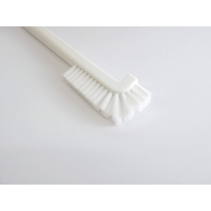 Towa Sangyo Bathroom Cleaning Brush, White, Approx. 12.6 x 2.0