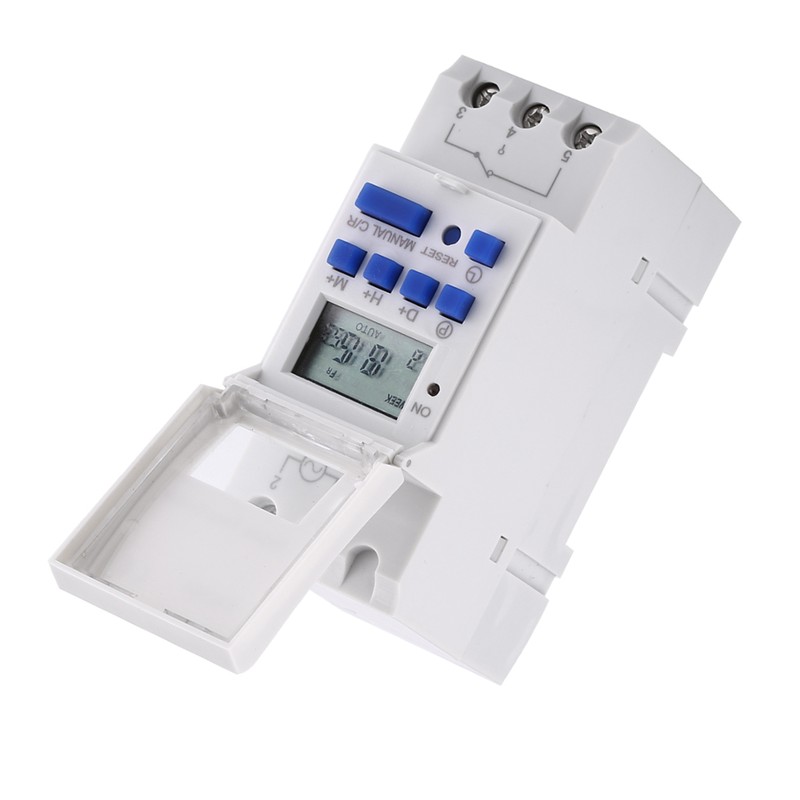 LCD Display Weekly Programmable Electronic Relay Time 16 ON and