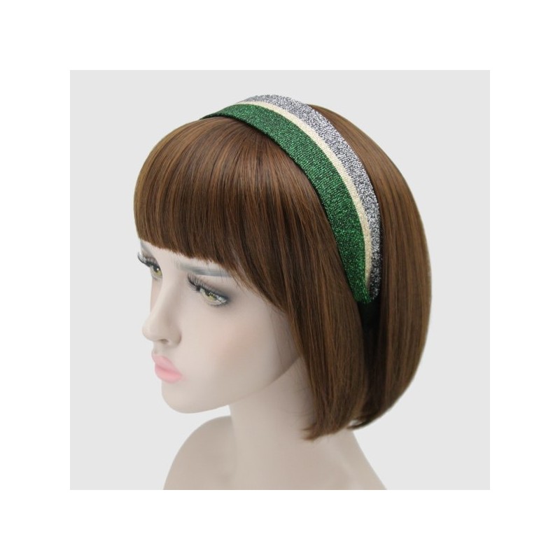 Lala 라라 트윙클 실버그린 헤어밴드(LALAH197) LALA Twinkle Silver Green Hairband