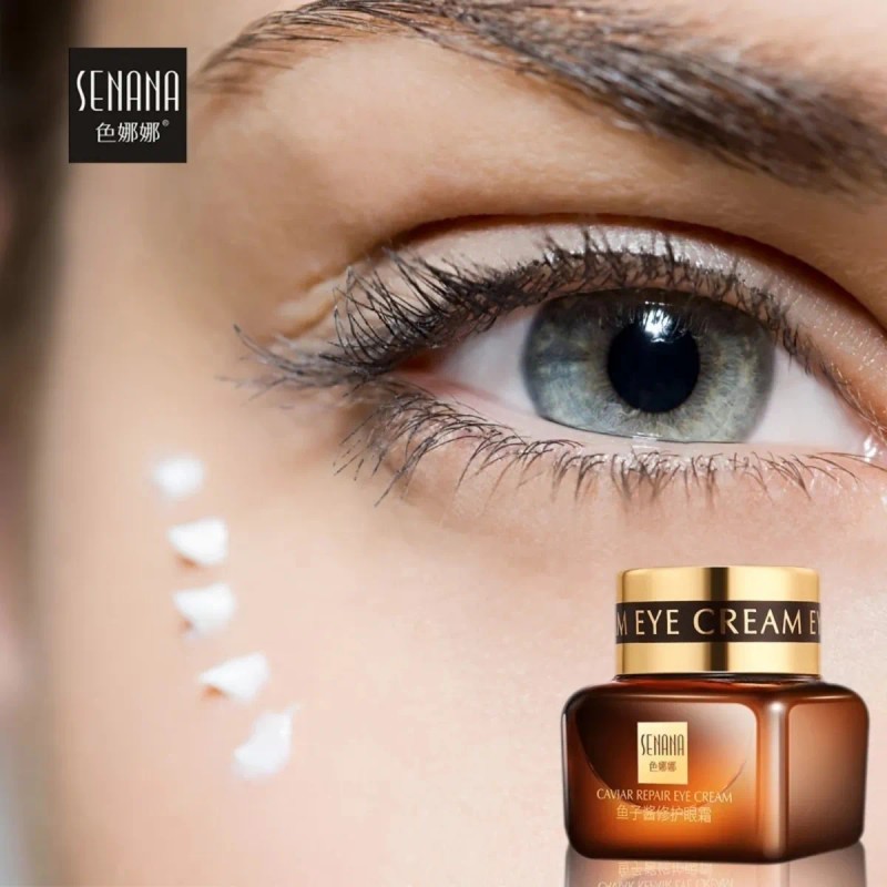 Crema Contorno Ojos Senana Caviar Antimanchas Fps Día Noche