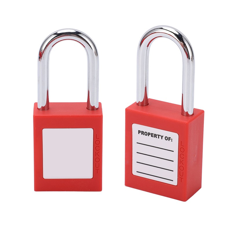 Oil Gas Valve Lockout Device with Safety Padlock Keys for