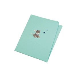Sterntaler Emmi Donkey UV Blanket for Babies from Birth 70 x 100 cm Turquoise