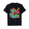 Baseball Ice Cream Drip and Donuts Baseball Stuff For Boys