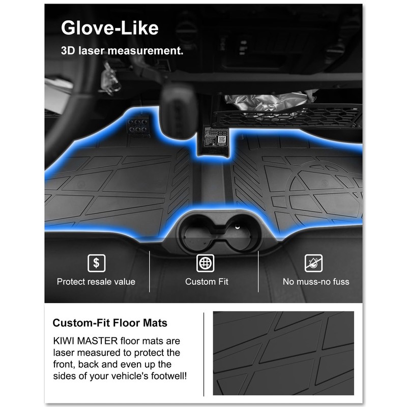KIWI MASTER Floor Mats for 2022-2026 Polaris Ranger SP 570/