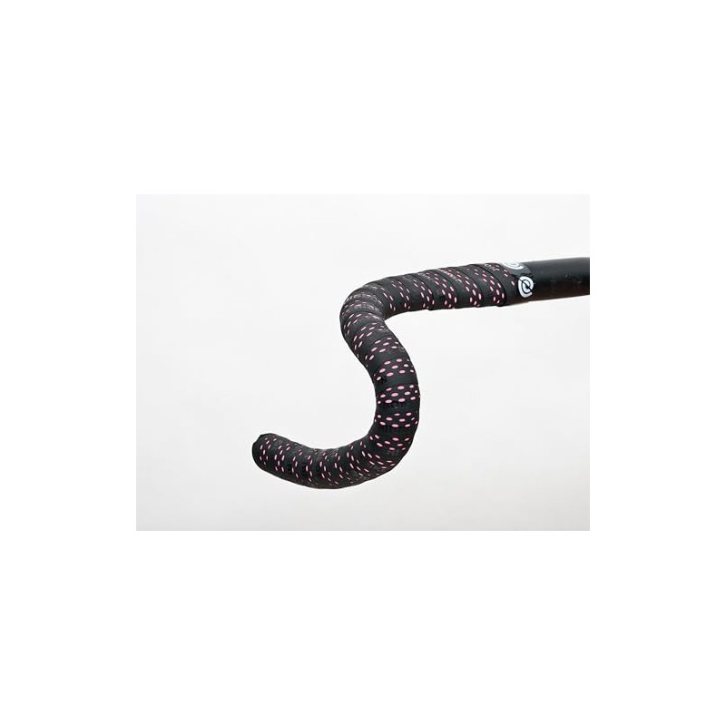 BIKERIBBON Drops 0.1 inch (3 mm) Thick Black/Pink BR-DR54 Bicycle