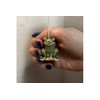 Ceramic Green Frog Light Pull with Cord & Connector -