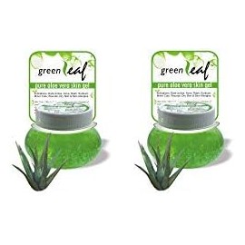 Brihans Green Leaf Pure Aloe Vera Skin Gel (125 g x 2)