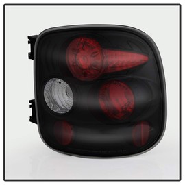 ACANII - For 1999-2004 chevy Silverado GMC Sierra w/Stepside Black Smoke Rear Tail Lights Brake Lamps Driver & Passenger
