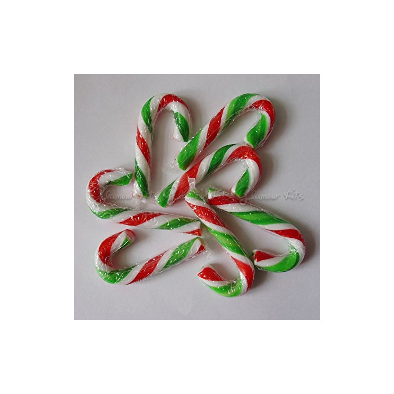 MINI PEPPERMINT CHRISTMAS CANDY CANES 250g (approx. 50 PCS)