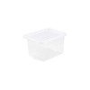JMS 1 x 24/25 L Litre Crystal Clear Transparent Plastic