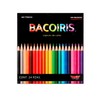 Baco | Bacoiris Lápices de Colores Largos Redondos con Punta