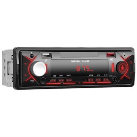 Car Radio 1 DIN Bluetooth 5.0 Car Radio with Bluetooth Hands-Free Kit FM Radio / 2 USB / TF / AUX IN RCA Car Radio 1 DIN MP3 Player Stereo Receiver for Car Quick Charge