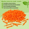 pupuluck 70mm Golf Tees Plastic 120pcs Castle Tees Golf Durable