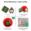 A ANLEOLIFE 5-Pound Heavy Duty Square .155-Inch-by-442-ft String Trimmer Line