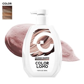 COLORLOMO Ultra Color Safe Shampoo - Pastel Color Shampoo, Long-lasting Hair Color, Sulfate & Ammonia Free, Rich Lather, Gently Cleanse - COLOR: Ash Beige | Beige Blonde; Honey Blonde