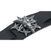 Alchemy Gothic Baphomet Men Leather Bracelet Black, Leather,