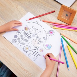 Oil - based Colored Pencils Set of 160 with Pencil Sharpener and Eraser