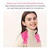 1400ml Hot Water Bottle U Shaped Reduce Pain Transparent Hot
