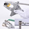 Adjustable Spanner Wrench, Wide Opening Jaws Spanner, Heavy Duty Aluminum