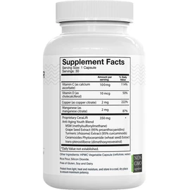 Del Mar Labs - CeraLift - 30 Day Supply - Doctor Formulated - For Reduction in Appearance of Fine Lines and Wrinkles - Anti-Aging Ceramides and Antioxidants - Vegetarian Capsules